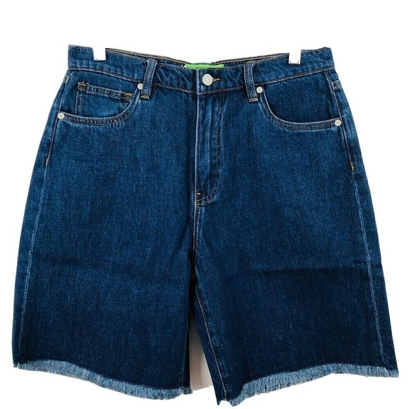 Free People Pants - Sandrine Rose + Free People Womens High Rise Blue Denim Shorts Size 31